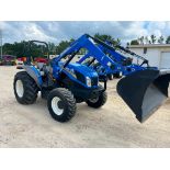 2020 New Holland 105 Workmaster MFWD Compact Tractor with 632TL Front Loader - Poultry Special
