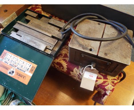 A box of power parallel tools together with an Eclipse Demagnetizer 