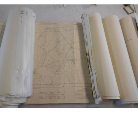 MAPS   C. 100 Ordnance Survey Sheets 1960's &amp; 70's, Scale   1:2500, all Devon &amp; Somerset 