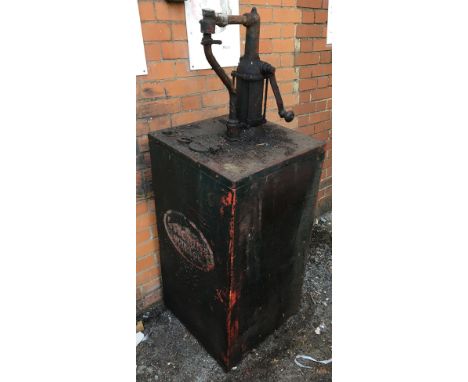 Automobile interest - An Esso Motor oil dispenser, bears label 'Anglo-American Oil Company Ltd' 