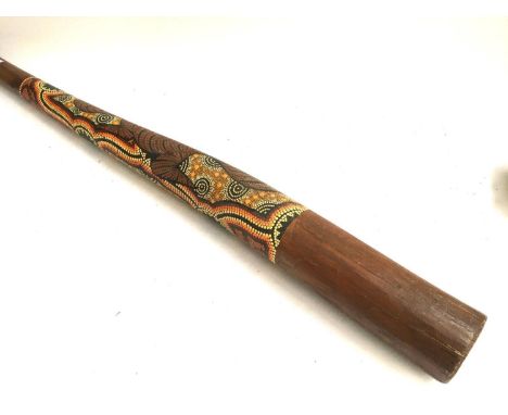 An Aboriginal didgeridoo 