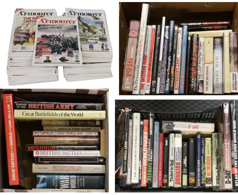A Collection of Fifty Three Military Related Books, mainly relating to First and Second World War battles, and a quantity of 