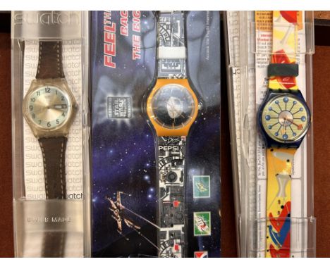 Swatch star best sale wars watch