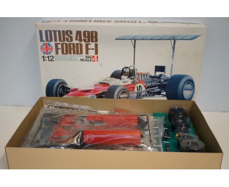 Lotus 49B Ford F1 scale model race car Tamiya 