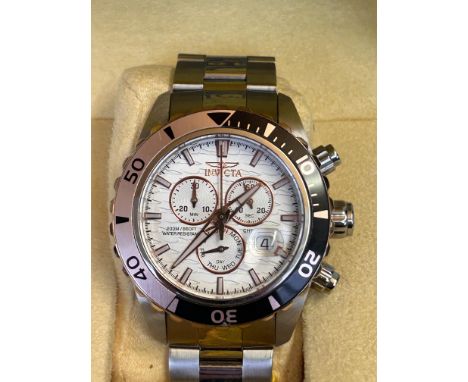 Gents Invicta chronograph wristwatch