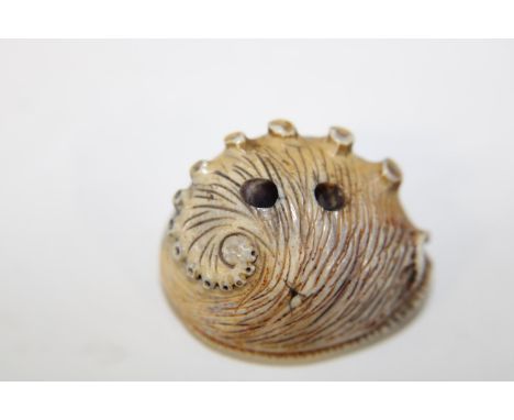 An unusual antique hand carved &amp; signed netsuke 