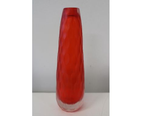 A Ichendorf art glass vase.Height 20cm 