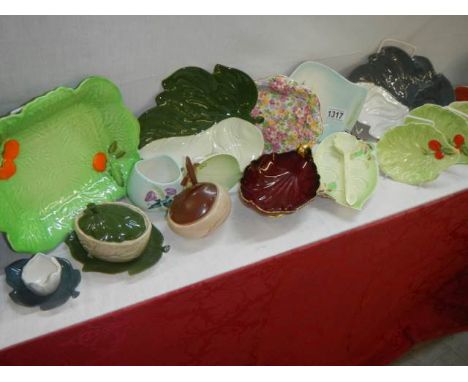 A good mixed lot of Carltonware dishes and plates, COLLECT ONLY. 