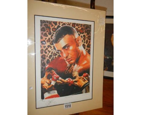 A limited edition print "King Nazeem" personally signed by Naz.