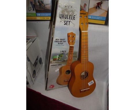 A boxed Ukelele 