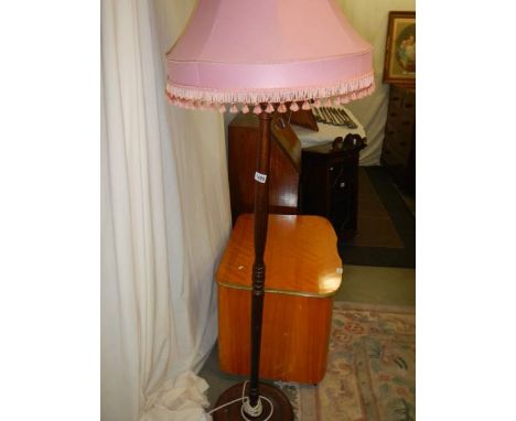 A standard lamp with shade. COLLECT ONLY.