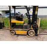 2011 Yale 6,000 LB. Capacity Electric Forklift, Model ERC060, S/N A968N04995J, 36 V, 3-Stage Mast, 1