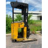 Yale 4,000 LB. Capacity Electric Stand-Up Forklift, Model NR040, S/N N500907, 36 V, 3-Stage Mast, 21
