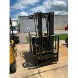 Nissan 4,000 LB. Capacity Electric Stand-Up Forklift, Model 1S1L20NV, S/N G1S1-9X0260, 36 V, 3-Stage