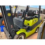 Clark 6,000 LB. Capacity Forklift, Model G30C, S/N C232L-0466-9855 CNF, LPG, 3-Stage Mast, 189" Max.