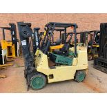 1989 Hyster 7,000 LB. Capacity Forklift, Model S70XL, S/N D004V01959J, LPG, 2-Stage Mast, 120.5" Max