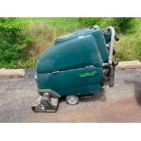 Tennant Nobles Speed Scrub Electric Walk-Behind Floor Scrubber, 156 Hours (No Batteries, Unknown Con