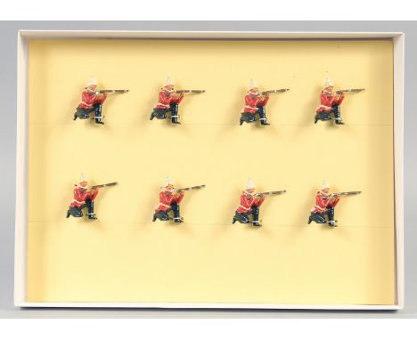 W. BRITAIN, Britains Somerset Light Infantry. (8).