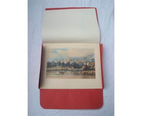 T. Picken, After G. S. Shepherd. Ten coloured lithographs in a portfolio (R. Ackermann's Series 1851), issued by The Authorit