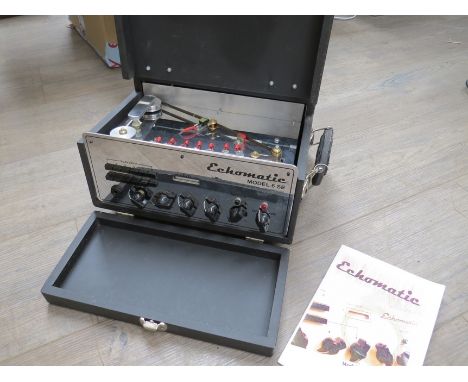 A scarce ES Electronics Echomatic Model 6 SE valve / tube tape delay system 