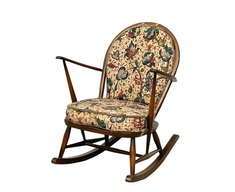 An Ercol Mid Century rocking chair 