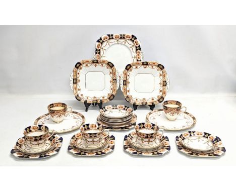 25 pieces vintage teacups, saucers, cake plates, etc. 