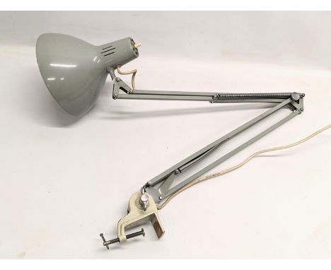 A vintage wall hanging anglepoise lamp. 