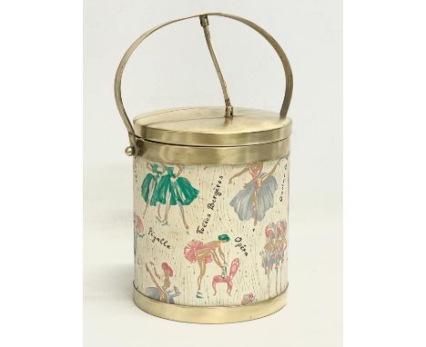 A 1960’s vintage ice bucket. 
