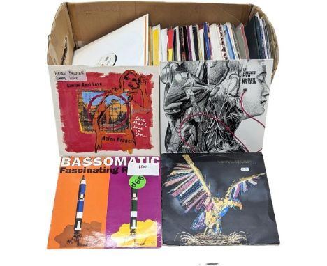 A collection of vintage vinyl LPs 