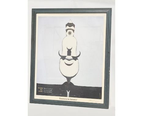 A signed 1st Edition Print by William McKee Strong. Exactamente Salvador. 76x91cm. 