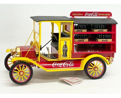 A Franklin Mint Precision Models Ford Model T Delivery Truck. Coca Cola. 24x14cm 