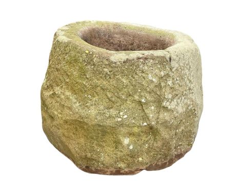 A 19th century Fermanagh stone trough. 55x44cm 