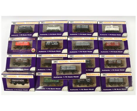 Dapol OO Gauge group of Private Owner Limited Edition Wagons consisting of Ynisgynon, Morgan Bros, Bwlch, Yeovil Gas works, S