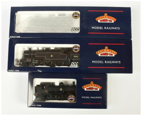 Bachmann 00 Gauge BR steam outline Locomotives consisting of 32-876 2-6-4 Fairburn Tank loco No.42096, 32-950 2-6-0 Loco &amp