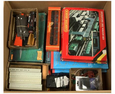 Hornby, Lima, Bachmann &amp; others qty of items. To include Hornby R1001 "Flying Scotsman" Train Set, R8240 Harry Potter Pla