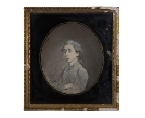 IRISH SCHOOL LATE (18th CENTURY)Portrait of a Gentleman, Half LengthOval, pastel, 24 x 20cmProvenance: The Collection of Hugh