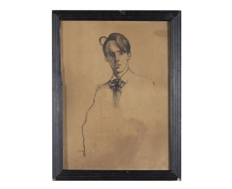 William Rothenstein (1872 - 1945)Portrait of W.B. Yeats from Liber JuniorumLithograph, 35 x 25cm; Together with another two p