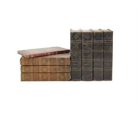 CLARKE. The Life of His Grace Arthur, Duke Marquis and Earl of Wellington (3 vols.), London (n.d.), fold out maps and engravi