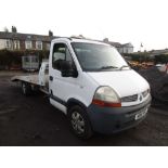 2010 10 reg Renault Master LM35 LWB Recovery Transporter