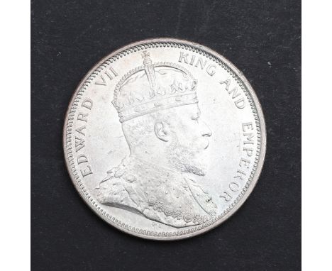 Straits Settlement one dollar, crowned bust r. reverse dated 1903. *CR Light surface scratching, light tone in places.