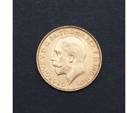 A George V Half Sovereign, bare head, l. George and Dragon reverse, SA to the ground for the Pretoria Mint, dated 1926. *CR L