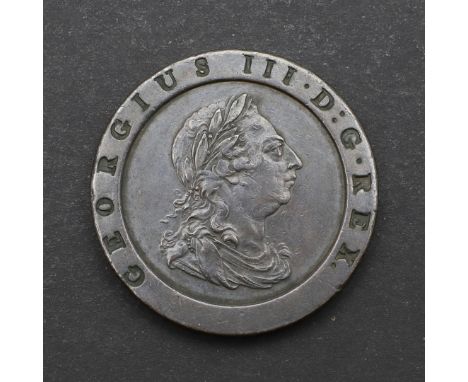 A George III Twopence, Soho mint 'Cartwheel' issue, dated 1797. *CR A very nice example with good detail, colour and only ver