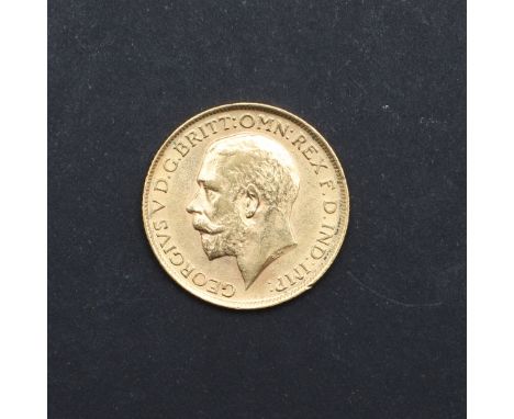 A George V Sovereign, bare head l. reverse George and the dragon, dated 1912. *CR Light surface marks only.
