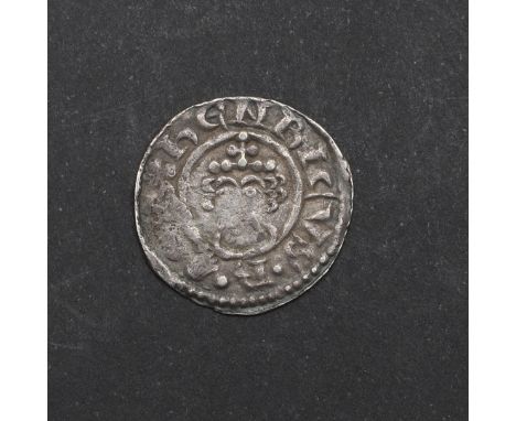 A Henry II short cross penny, facing portrait with two curls to the left and five to the right. 1.38g. *CR A nice clear full 