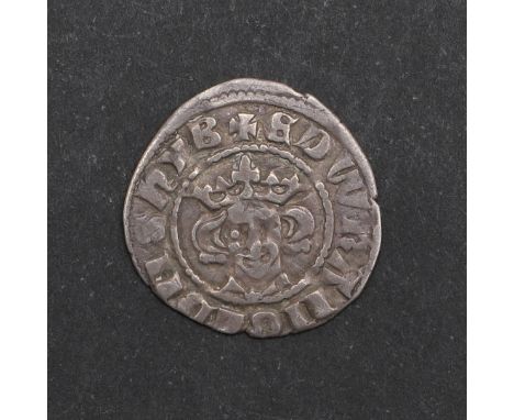 An Edward I long cross penny, facing crowned portrait, detail on breast, Bristol mint, 1.28g. *CR A nice clear full example w