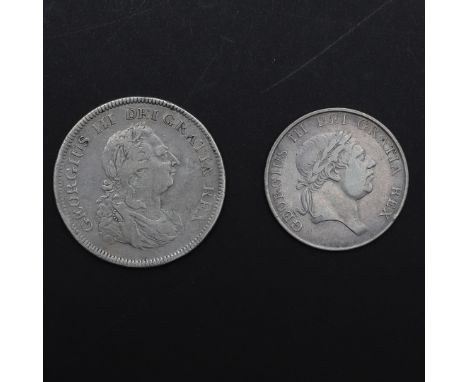 A Bank of England Dollar, laureate bust r., reverse with Britannia seated, dated 1804, with signs of donor coin to the edge. 