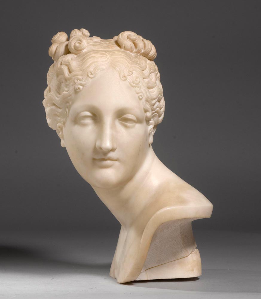 BUST OF 'VENUS ITALICA', from the circle of A. CANOVA (Antonio Canova ...