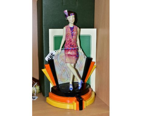 A BOXED LIMITED EDITION  KEVIN FRANCIS 'HULLABALU-LU' FIGURINE, with certificate of authenticity, first in the Ritzy Girl Ser