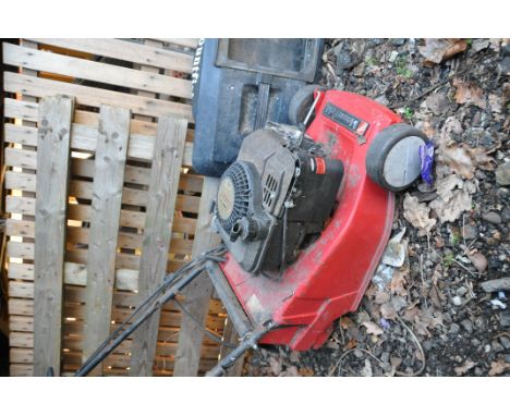 A MOUNTFIELD EMPRESS 16 with grass box (engine UNTESTED but pulling freely)