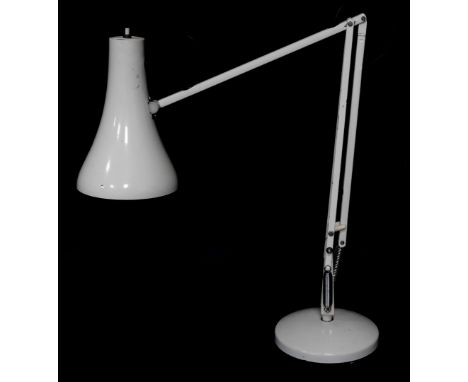 A cantilever anglepoise lamp, 80cm high.